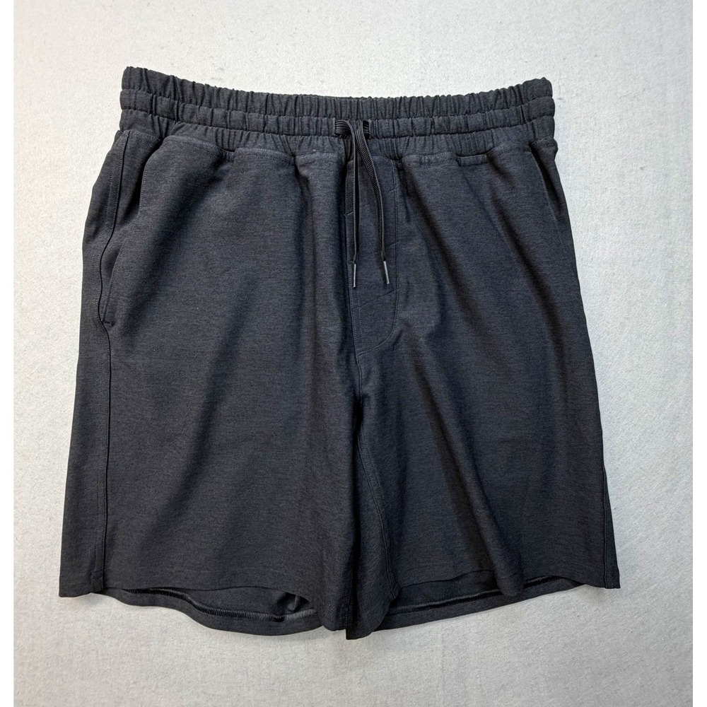 Outdoor Voices All Day Shorts Mens S Small Black Charcoal Gray 7" Inseam 294768